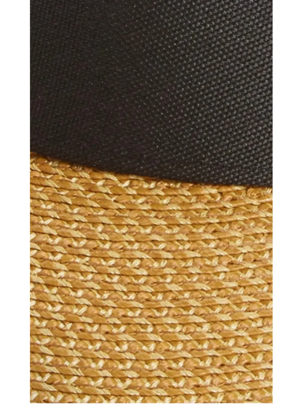 Eric Javits Squishee Straw Champ Custom Fit Visor One Size Natural/Black NWT - Picture 2 of 6